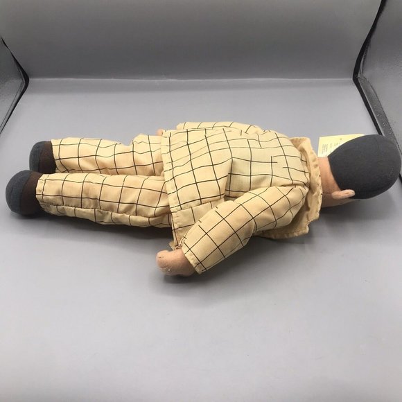 Vintage Toy Network Shin Chan Principal Ench Anime Plush Doll RARE HTF EUC - Picture 3 of 6